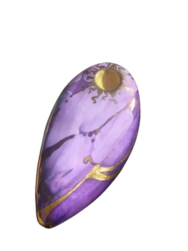 Product image of Porcelain Gold, Goddess Pipe