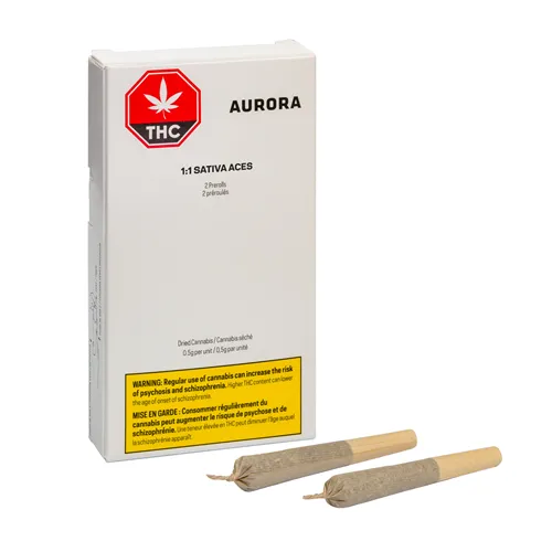 Aces 1:1 Sativa - Aurora - Pre-Roll