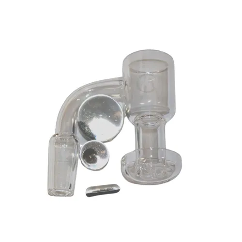 Product image of CannAccessories, Terp Slurp Banger 14mm, 90 Degree Kit, Half Moon