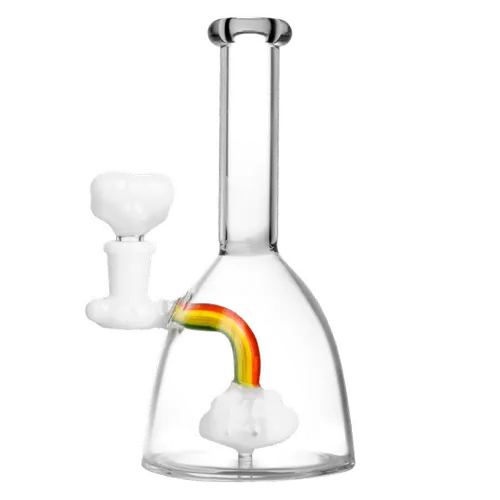 Product image of 7.25" Rainbow Cloud Water Pipe