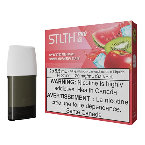 Product image of Apple Kiwi Melon Ice 2 Pack - STLTH Pro - Pods