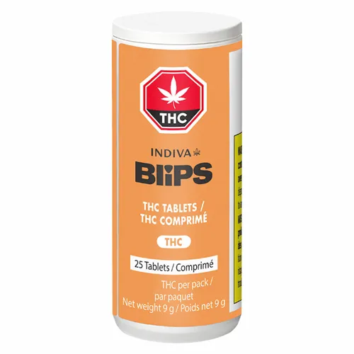 THC Tablets - Indiva Blips - Edible Extracts