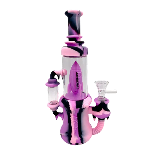 Product image of Arsenal, Rocket Launcher Silicone Bong