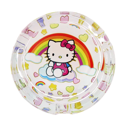 Product image of 3.3" Glass Round Ashtray