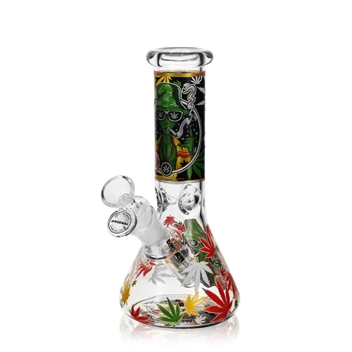 Product image of Arsenal, 8" 4mm Stoner Alien Bong