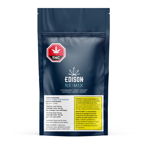 Re:Mix THC / CBD Powder - Edison - Dry Mix