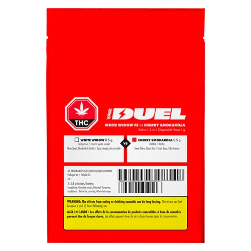 DUEL White Widow FS & Cherry Smokakola 2-in-1 - Versus - Disposables