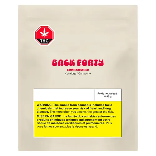 Sour Cherry Blast - Back Forty - 510 Cartridge