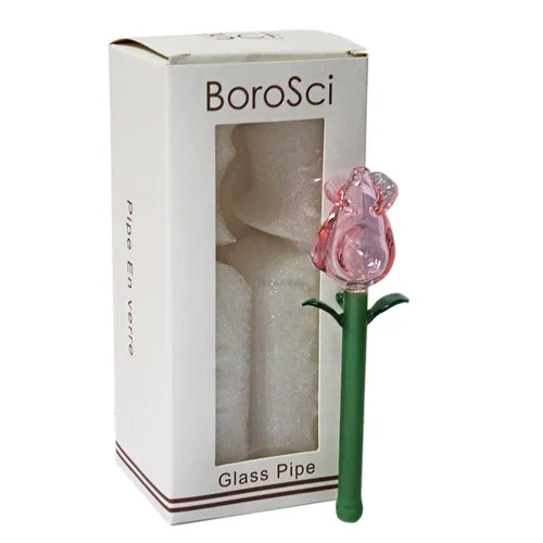 Product image of Borosci, Rose Glass Pipe