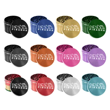 Product image of Piranha, 2.5" 4-Piece Pollinator Aluminum Grinder