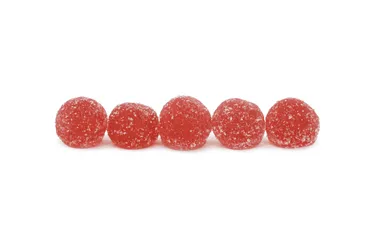 Product image of Pomegranate 4:1 CBD/THC - Pearls - Gummies