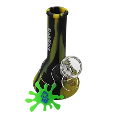 Product image of DabWare, 5" Beaker Platinum Silicone Bong