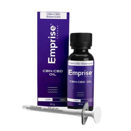 Product image of Calm 450 CBN + 450 CBD Oil - Emprise - Ingestible Oils
