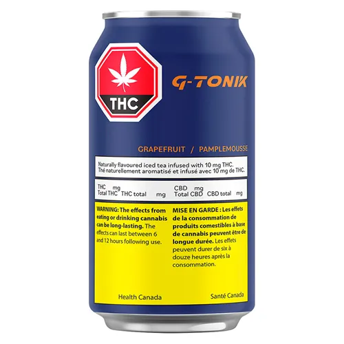 Grapefruit - G-Tonik - THC Drinks