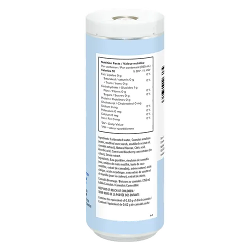 Wildberry Acai Seltzer - Mollo - THC Drinks