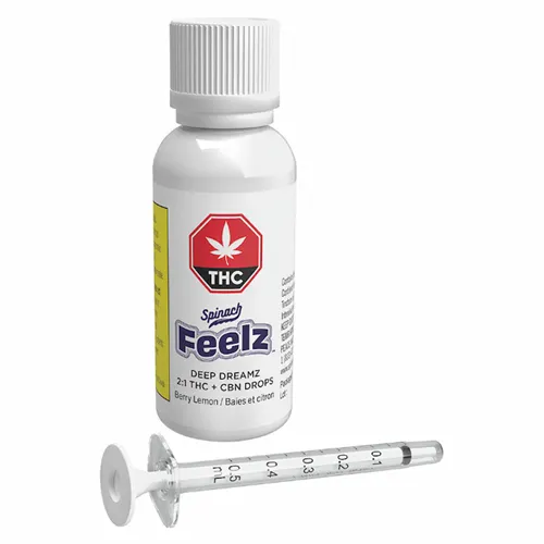 Deep Dreamz THC + CBN Drops - SPINACH FEELZ - Ingestible Oil