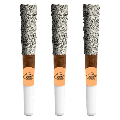 Product image of 60+ Peach Pony Diamond Dipped Blunts - Wild West - Infused Blunts