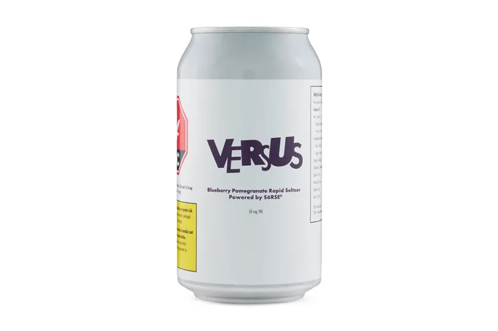 Product image of Blueberry Pomegranate Rapid Seltzer - Versus - THC Drinks