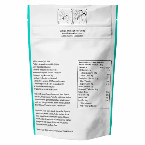 Pineapple Guava THC:CBD - General Admission - Gummies