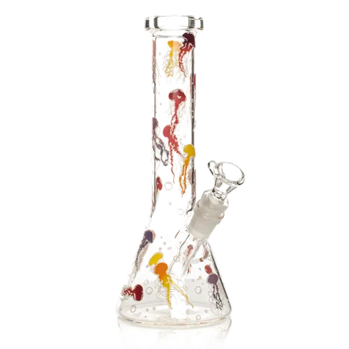 Product image of Red Eye Glass, Jellyfish Glow in the Dark Water Pipe