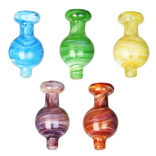 Product image of 27mm Cloudy Swirl Ball Carb Cap