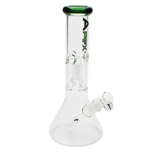 Product image of Apex, 12" Full Size Single Dome Percolator Beaker Glass Bong