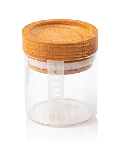 Product image of RYOT - Glass Jar with Tray Lid - Glass Storage Jar
