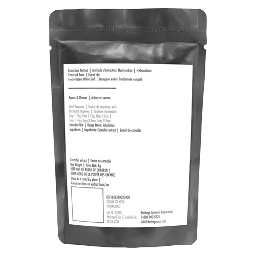 Pink Kush Live Resin - HOTBOX - Resin