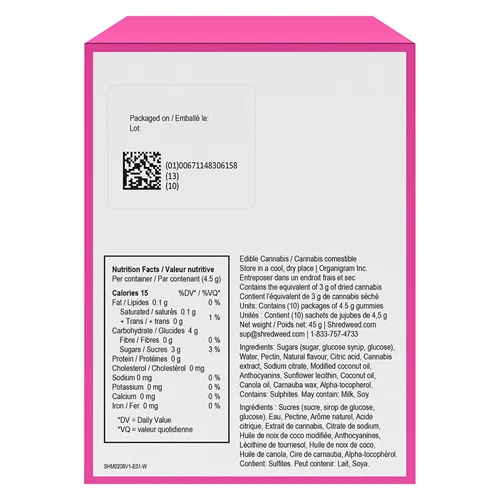 Crazy Cream Soda - Shred'ems - Gummies