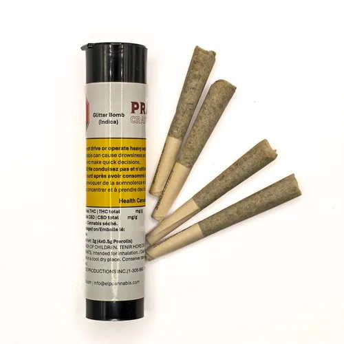 Glitter Bomb Indica - Prairie Craft Canopy - Joints