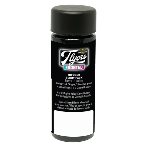 Flyers Frosted Infused Berry Pack - Claybourne - Infused Variety Joints