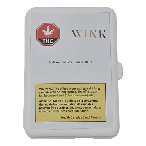 Product image of Craft Animal Face Cookies Blunt - WINK - Blunts