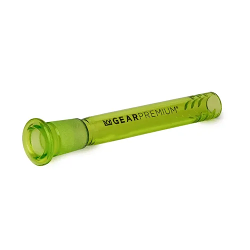 Product image of GEAR Premium, 14mm Lime Green Diffuser Downstem