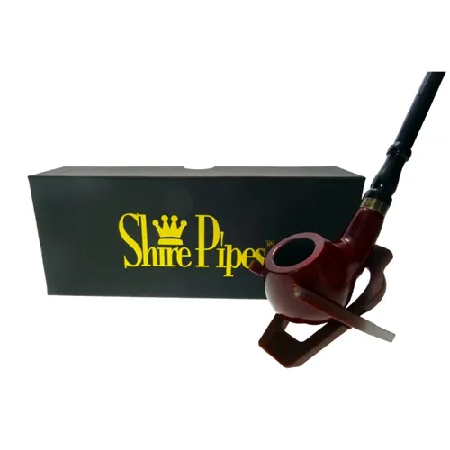 Shire Pipe, 7.5" Bent Churchwarden Pipe