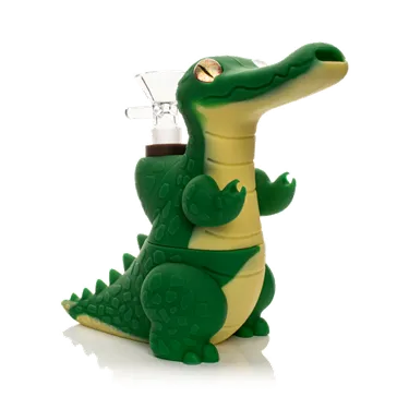 Product image of Lit Silicone, Alligator Water Pipe