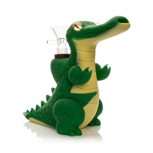 Product image of Lit Silicone, Alligator Water Pipe