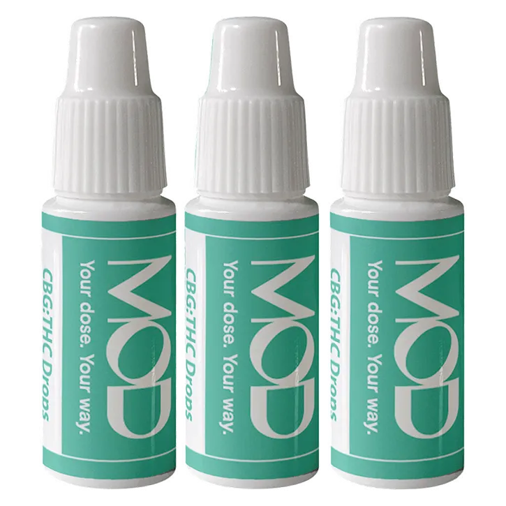 CBG:THC Drops 300 - MOD - Edible Extracts 0.5-50mg THC, 0mg CBD
