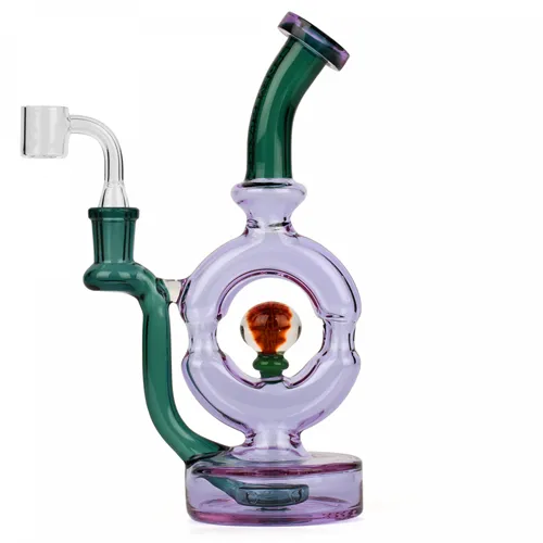 Product image of Red Eye Glass, 9" Donut Rig