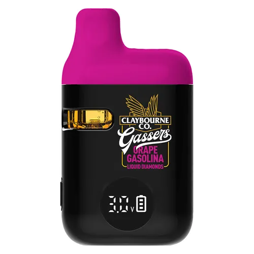 Product image of Gassers Grape Gasolina Liquid Diamonds AIO - Claybourne - Disposables