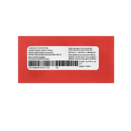 Limited Cultivar Series: Tiger's Blood - BOLD - 510 Cartridge - 1mL