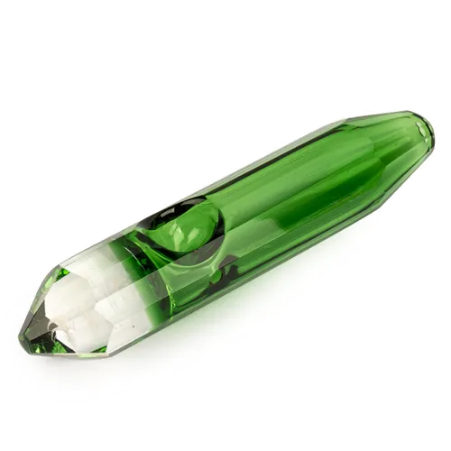 Product image of Red Eye Glass, 4.5" Crystal Hand Pipe