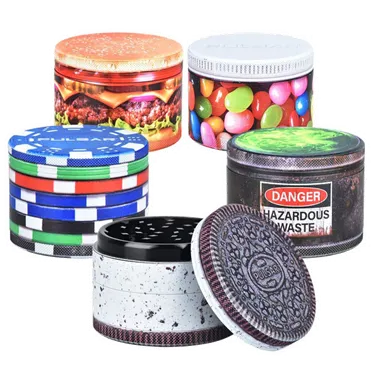 Product image of Pulsar, 2.5'' 4PC Design Series Aluminium Grinder