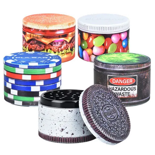 Product image of Pulsar, 2.5'' 4PC Design Series Aluminium Grinder