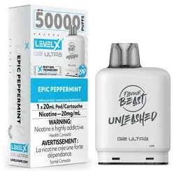 Product image of Epic Peppermint - Flavour Beast x Level X G2 Ultra - Pod