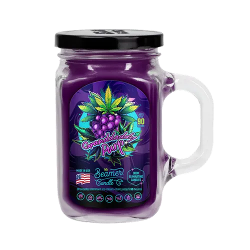 Product image of Beamer, Smoke Killer Collection, 12oz Candle Large Mason Jar