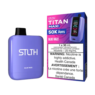 Product image of Blue Razz - STLTH Titan Max - Disposable