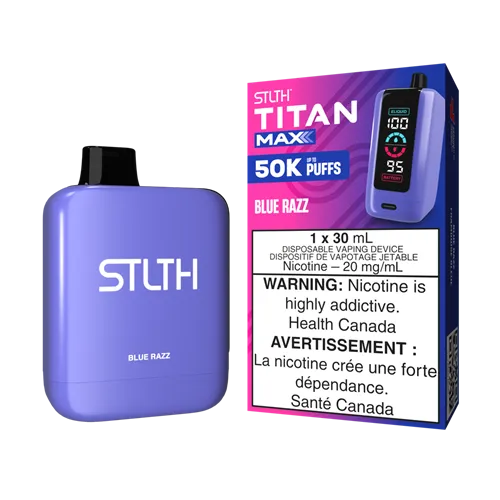 Product image of Blue Razz - STLTH Titan Max - Disposable