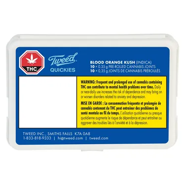 Product image of Blood Orange Kush Quickies - Tweed - Joints