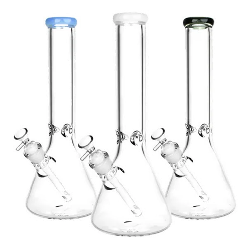 Product image of 7mm Thick Classic Glass Beaker Tall Water Pipe
