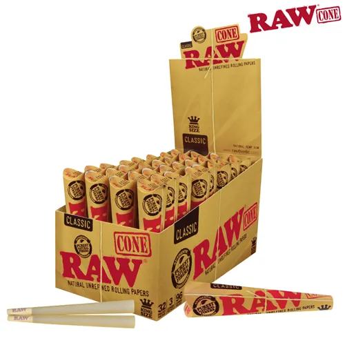 Product image of RAW, Classic Pre-Rolled Cones